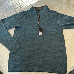 UNRL Golf Rival Dusky Navy Camo 1/4 Zip Pullover